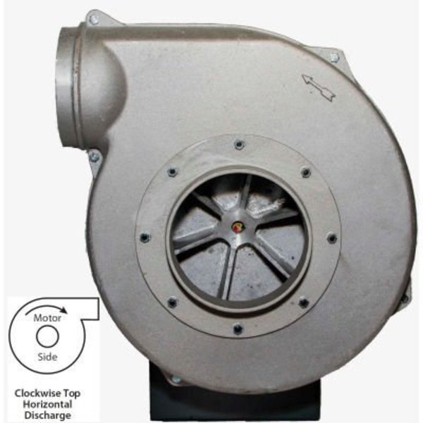 Americraft Mfg Global Industrial„¢ Explosion Proof Blower 1 HP, Single Phase, CW, Top Horiz., 865 CFM HADP12-1-S-EX-CWTH